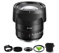 TTArtisan 75mm F2 X-Mount Obiettivo a focale fissa STM con messa a fuoco automatica per Fujifilm Fuji X-Mount fotocamere X-M5 X-H1 X-H2 X-H2S X-T1 X-T10 X-T2 X-T20 X-T3 X-T30 X-T30II X-T4 X-T5 X-T50