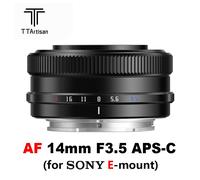 TTArtisan AF 14mm F3.5 APS-C Auto Focus Lens for Sony E-mount Mirrorless Cameras