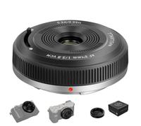 TTArtisan AF 24 mm F3.8 mini obiettivo Pancake E-Mount, full format | Messa a fuoco automatica VCM, solo 57 g, grandangolo di 84 gradi, rilevamento degli occhi, messa a fuoco ravvicinata 0,3 m