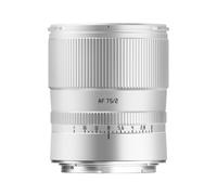 TTARTISAN AF 75 mm F2 Argento Obiettivo Fotocamera Messa a Fuoco Automatico Full Frame Obiettivo Ritratto (per Nikon Z)