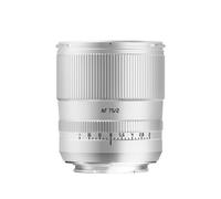 TTArtisan AF 75 mm f/2 Sony attacco FE argento