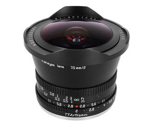 TTArtisan APS-C 7.5mm f/2.0 Fuji Attacco X nero
