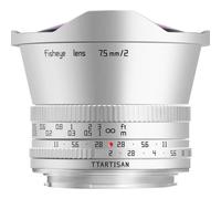 TTArtisan APS-C 7,5mm F/2.0 MFT argento
