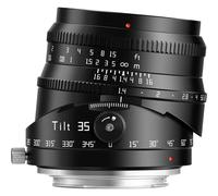 TTArtisan Obiettivo TILT F1.4 APS-C con corpo in metallo da 35 mm compatibile con attacco Sony E - nero