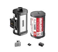 TTARTISAN M01 Flash retro design, mini Xenon GN12, 5600K, 4 livelli potenza, tipo C, compatibile con fuoco Nikon Sony Canon Leica Hot Shoe