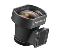 TTARTISAN Mirino ottico da 35 mm, mirino esterno per fotocamera con telaio da 35 mm, vetro multistrato, alloggiamento in alluminio aeronautico, supporto per flash e fotocamera leggera da 25 g