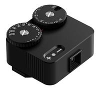 TTARTISAN Misuratore di luce II con due manopole per regolare ISO, compatibile con attacco a scarpa fredda per fotografia ISO Speed (nero)
