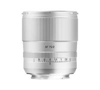 TTARTISAN Obiettivo AF 75 mm F2 argento fotocamera messa a fuoco automatica full frame obiettivo ritratto (per Sony E)