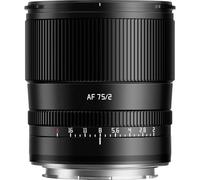 TTArtisan Obiettivo AF 75 mm F2 con messa a fuoco automatica, full frame, compatibile con fotocamere con sistema di montaggio L T, TL、TL2, CL Panasonic S1/S1M/S1R/S1RM/S1H/S1K/S5/S5K/S5C Sigma FP、FPL