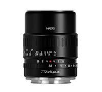 TTArtisan Obiettivo macro F2.8 da 40 mm con corpo in metallo compatibile con attacco Fuji X - Nero