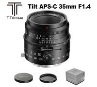 TTArtisan Tilt 35mm F1.4 APS-C Manual Lens for X/E/Z/RF/M43 Mirrorless Cameras
