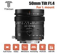 TTartisan Tilt 50mm F1.4 Full Frame MF Lens for Leica L mount Sigma FP Panasonic