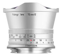 TTArtisans APS-C 7.5mm f/2.0 Canon RF-attacco argento