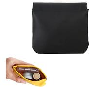 TTBDBFH Lambskin Pocket Cosmetic Bag Mini Multifunctional Storage Bag No Zipper Magnetic Waterproof Self Closing Bag Portable Cosmetic Bags for Women for Cosmetics Headphones Jewelry