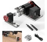 TTC 450 CNC asse rotante, 4-60 mm Chuck, quarto asse 360° Kit adatto per TTC450 e la maggior parte delle fresatrici CNC, per la carvatura di lattine cilindriche oggetti