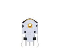 TTC 7/8/9/10/11/12/13/14/15/16mm Rotary Scroll Gold Wheel Encoder With 1.74mm Hole Mark,20-40g Force For PC IDGTTLDF(9mm)