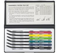 TTC HTF-6S - Set di 6 lime per tester di durezza