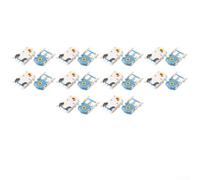 TTC Style - Encoder con rotella di scorrimento da 7 a 16 mm per mouse (9 mm | Adatto per Logitech G403 G603, costruzione in metallo, ingresso preciso, valore della confezione da 10, facile scambio
