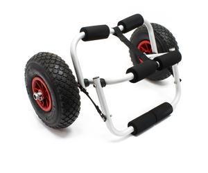 TTCarrello da trasporto pieghevole per kayak e canoe In alluminio Max 45 kg