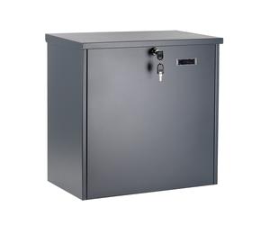 TTCassetta postale per pacchi 50,8x31,5x50cm Box grigio per lettere e pacchetti