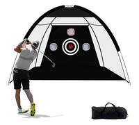 TTCB Sports Rete da Golf 10x7FT, Rete da Golf 3 x 2,1 x 1,8 m Perfetta per interni ed esterni, Ideale per l'allenamento di Swing e Chipping in Giardino o Campo Pratica