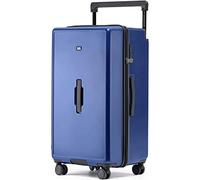 TTCHDPBX Valigia Bagaglio a Mano Bagaglio a mano a contrasto Valigia trolley largo di grande capacità Valigia rigida con password ispessita Bagagli universali con cerniera per ruote