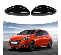 TTCR-II 2 PCS Calotte Specchietti Compatibile con Peugeot 208 Copri Specchietti 2012 2013 2014 2015 2016 2017 2018 2019 Calotta Specchietto 208 Peugeot Copri Specchietto (Nero brillante)