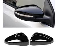 TTCR-II 2PCS Compatibile con Calotte Specchietti VW GOLF 6/GTI MK6/Touran 1T3 2009-2014, GOLF 6 Copri Specchietto Sinistr Destra Coperchio Specchio Retrovisore,Touran Tappi Specchietti-Nero