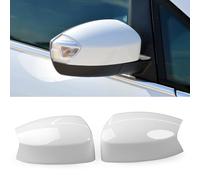 TTCR-II 2PCS Compatibile con Copri Specchietti Ford Kuga/S-Max/Galaxy/C-MAX | Calotte Specchietti per Kuga MK1 08-12,S-Max MK1/Galaxy MK2 06-14,C-MAX II 10-19 Sinistr Destra Specchio Retrovisore-Bianco