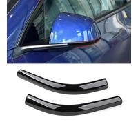TTCR-II 2PCS Compatibile con Tesla Model Y Calotta Specchietto Laterale Decorare 2018-2024 Adesivo Anti-Collisione Copertura Specchio Retrovisore Model Y Protector Sticker-Nero