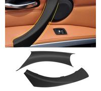 TTCR-II 2PCS Nessun Smontaggio Compatibile con Maniglia Porta BMW Serie 3 E90 E91 E92 E93 316 318 320 323 325 328 330 335 (2005-2011), E90 Maniglia per Porta a Clip Posteriore Sinistra Lato Guida-Nero