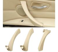 TTCR-II 6PCS Compatibile con Maniglia Porta BMW Serie 3 E90/E91/E92/E93 316 318 320 323 325 328 330 335, Maniglia Interna Sinistra + Destra E90 E91 E92 E93 2005-2011 Maniglia - Beige