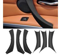 TTCR-II 6PCS Nessun Smontaggio Compatibile con Maniglia Porta BMW Serie 3 E90/E91/E92/E93 316 318 320 323 325 328 330 335, Maniglia Interna Sinistra + Destra E90 E91 E92 E93 2005-2011- Nero