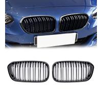 TTCR-II Compatibile con BMW F20 Griglia, Griglia a Doppia del Radiatore Nera per BMW Serie 1 F20 F21 2015-2018 114 116 118 120 125 M135 M140, Numero OE: 51137371685 51137371686 51137371687 51137371688