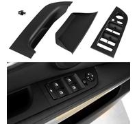 TTCR-II Compatibile con Maniglia BMW Serie 3 E90 LCI/E91 LCI 2008-2011,Maniglie Interne per Portiere Auto,Maniglia Interna Sinistra 320i,323i,325i,328i,335i-35.5CM Nessun Smontaggio-Nero