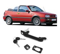 TTCR-II Compatibile con Maniglia Porta VW Golf 3 Golf 4 Cabriolet Variant 1991-2002 Vento 1991-1998, 1H0837207 Maniglie Esterna Porte Anteriore VW Vento(Anteriore Sinistro/Anteriore Destro)