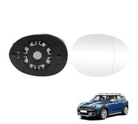 TTCR-II Compatibile con Vetro Specchio MINI Cooper F54 F55 F56 F57 F60 Piastra Vetro Specchio Retrovisore Riscaldato 2014 2015 2016 2017 2018 2019, 51167366040 Piastra Dello Specchietto-Destra