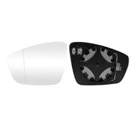 TTCR-II Compatibile con Vetro Specchio VW Polo/UP Piastra Vetro Specchio Retrovisore Riscaldato VW Polo 6R 6C 2009-2016/VW UP 121 122 BL1 BL2 2017+, Piastra Dello Specchietto VW (Sinistro)