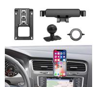 TTCR-II Custom Fits Base di supporto per telefono da auto compatibile con VW Golf 2014-2020 Accessorio per Auto Supporto per Smartphone Supporto per Telefono da Auto Regolabile Ruotabile a 360°