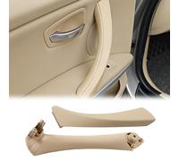 TTCR-II Maniglia per Porta compatibile con Maniglia Portiera bmw Serie 3 E90 E91 E92 E93 323 325 328 330 335 Maniglia porta sinistra E90 E91 E92 E93 Maniglia Interna(Beige)