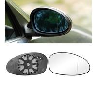 TTCR-II Piastra Vetro Specchio Retrovisore Compatibile Con BMW Serie 3 E90 E91 E92 E93 E46 (05-08), Serie 1 E81 E87 - Regolabile, Riscaldabile, Destra
