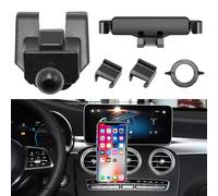TTCR-II Supporto per Telefono da Auto Base Compatibile con Mercedes Benz GLC 2015 2016 2017 2018 Accessori per Auto Aggiornamento Supporto per Smartphone Regolabile Girevole a 360°