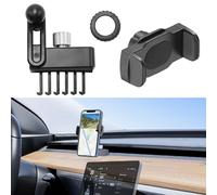 TTCR-II Supporto Telefono da Auto Compatibile con Tesla Model 3 2017-2023/Model Y 2020-2024, Supporto Telefono Aggiornamento Model 3/Y Accessori per Auto Regolabile Girevole 360°