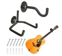 TTCR-II Yumzeco Gancio orizzontale Poggia Supporto Chitarra Espositore, porta chitarra da muro per chitarre classica acustica, Stand chitarre reggi in metallo per guitar Banjo Mandolino