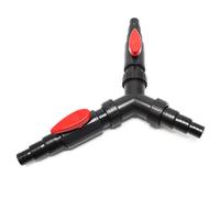 TTDistributore a Y Rubin. di chius. 25/32/38 mm Connettore con boccola regolabil