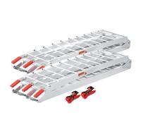 TTDue rampe di carico pieghevole con piede, alluminio per moto e quad 226cm 1360