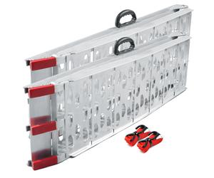 TTDue rampe di carico pieghevole in alluminio per moto e quad 226cm 680kg 30219