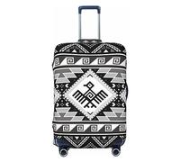 Ttetddd Copertura protettiva per bagagli da viaggio con motivo tribale azteco, lavabile, con cerniera e fibbia, 71 cm, Aztec Tribal2, L