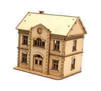 TTETTZ 1:72 Modello di Edificio Architettura Scena Hobby Giocattoli Fai da Te Artigianato Casa Smontaggio per Modello di Architettura Micro Paesaggio