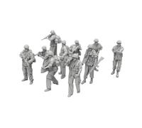 TTETTZ 10 unità di Figure Maschili in Scala 1/64 per Progetti di Diorama